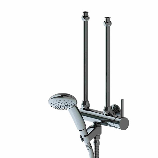 KWC Hebelmischer Dusche Niederdruck, für Warmwasserbereiter, chromeline,114.86 Z 286