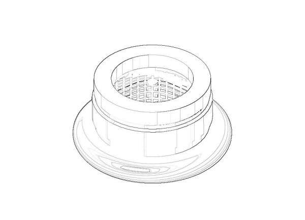 Dornbracht Luftsprudler Ersatzteile 90230101500 M22x1-AG Platin gebürstet