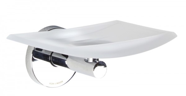 Koh-i-Noor Wandseifenschalegesäuertes Kristallglas für Tubina, Fusion und Reka, K930, Kristallglas