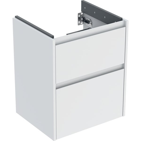 Geberit Renova Plan Unterschrank für Waschtisch, mit zwei Schubladen: 50.4x60.6x40.5cm, 504025001