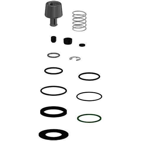KWC Aquarotter Ersatzteilset, Gummiteile, Feder, Dichtungen, 2000105617, 2000105617