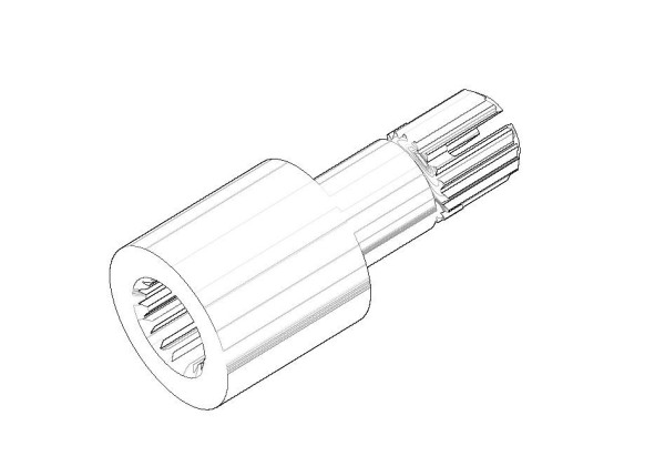 Dornbracht Verlängerung Spindelverlängerung Ersatzteile 092906082 D. 14 x 32 mm