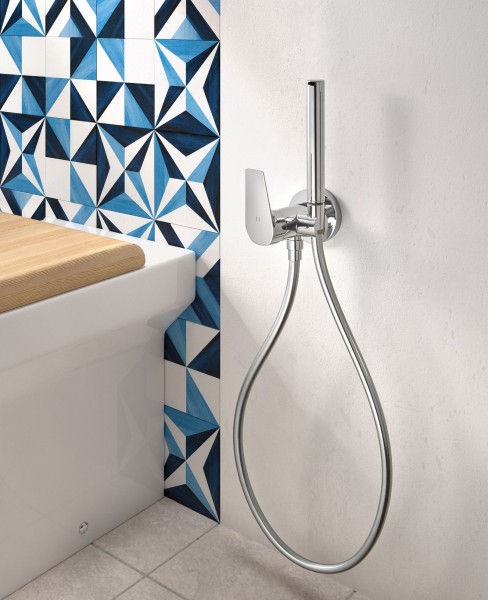 Tres Unterputz Einhebel WC Mischer Mit kaltem und warmem Wasser , 21712301