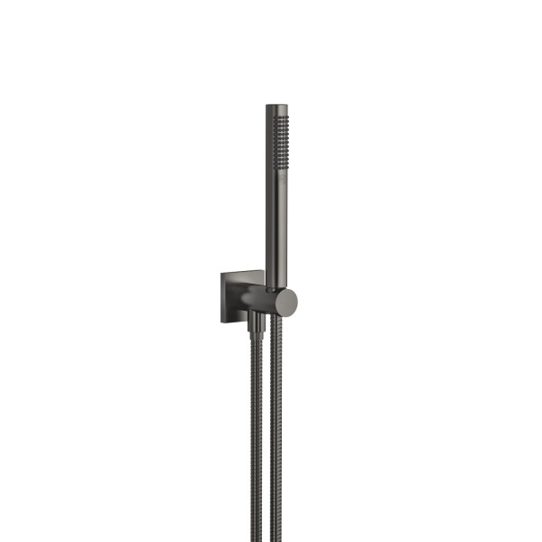 Dornbracht Schlauchbrausegarnitur mit integriertem Brausehalter SERIENSPEZIFISCH 27802970 Dark Plati