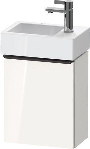 Duravit D-Neo Waschtischunterbau wandhängend Weiß Hochglanz 364x222x440 mm - DE4218LBD220000 DE4218LBD220000