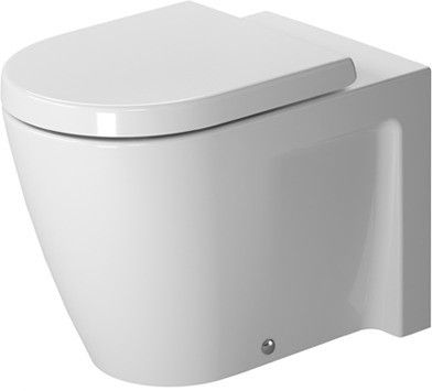 Duravit Starck 2 Stand WC Weiß Hochglanz 570 mm - 21280900001