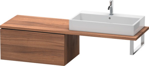 Duravit L-Cube Unterschrank für Konsole Nussbaum Matt 820x547x400 mm - LC583907979