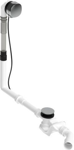 Duravit Ab- und Überlaufgarnitur mit Zulauf Chrom 400x80x450 mm - 792217000001000