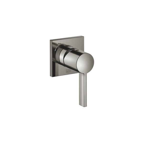 Dornbracht UP-Einhandbatterie mit Abdeckplatte SERIENSPEZIFISCH 36060670 Dark Chrome