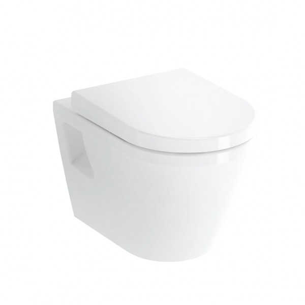 Vitra Integra Wand-WC Flachspüler Weiß, 7064L003-0075
