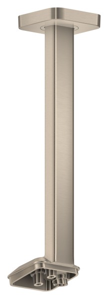 Hansgrohe AXOR ShowerSphere Deckenanschluss 300 mm für Kopfbrause 1jet, Brushed Nickel, 39767820