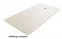 Fiora Silex extraflache Fiora Silex extraflache Duschwanne nach Maß, Breite: 181 - 203 cm, Tiefe: 90 cm , Höhe: 3 cm