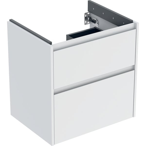 Geberit Renova Plan Unterschrank für Waschtisch, mit zwei Schubladen: 59.5x60.6x44.6cm, 504027001
