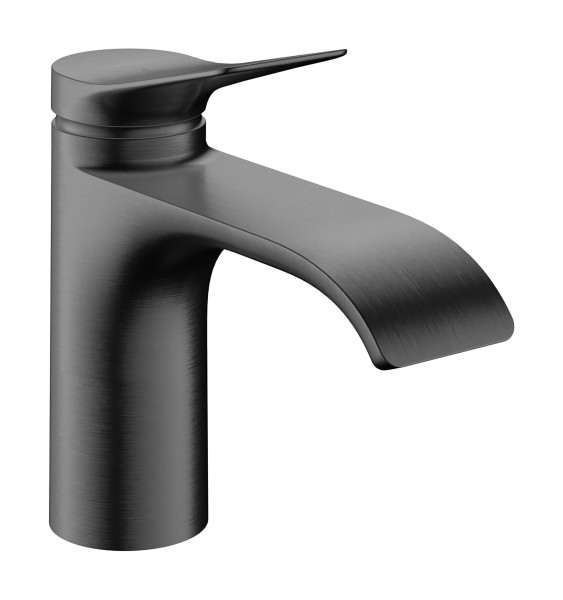 Hansgrohe Vivenis Einhebel-Waschtischmischer 80 CoolStart ohne Ablaufgarnitur, Brushed Black Chrome,