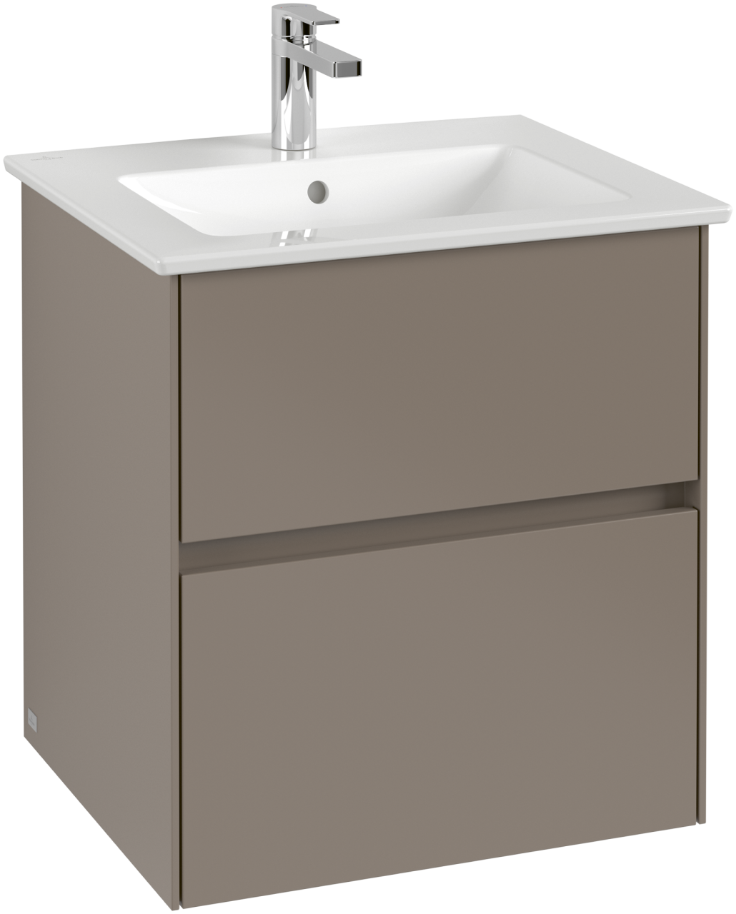 Villeroy & Boch Waschtischunterschrank Collaro 561x610x480mm 2 Ausz. Waschbecken mittig Marine Blu C14200VQ