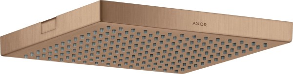 Hansgrohe Kopfbrause Axor Starck 240x240mm Brushed Red Gold