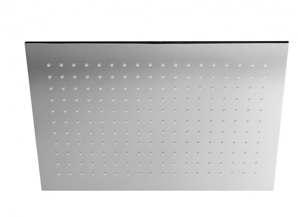 Herzbach Living Spa Slim-Regenbrause, eckige Ausführung 450mm x 300mm chrom, 11.600450.2.01