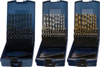 NORDWEST Handel AG NORDWEST Handel AG Spiralbohrersatz DIN338 Typ N 1-10mm 0,5mm HSS-Co 19tlg.Ku.-kassette,