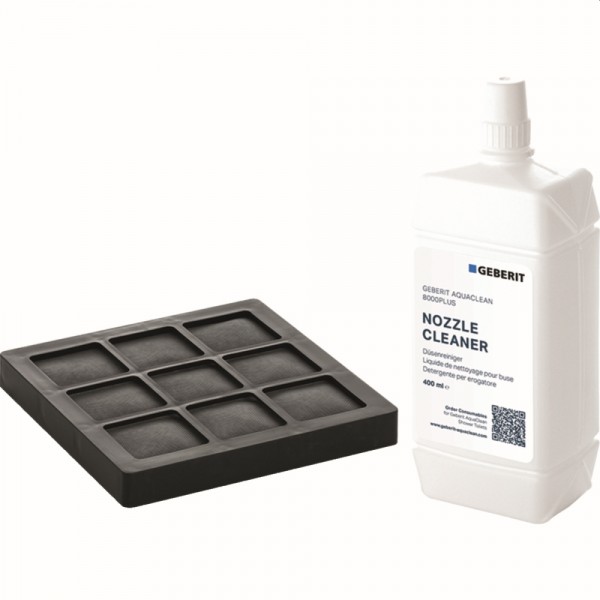 Geberit Set Aktivkohlefilter und AquaClean Düsenreiniger für AquaClean Komplettanl.