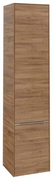 Villeroy & Boch Subway 3.0 Hochschrank, 2 Türen, 400 x 1710 x 346,5 mm, Kansas Oak / Kansas Oak