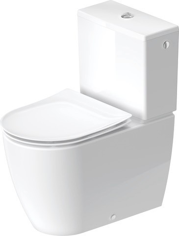 Duravit Soleil by Starck Stand WC für Kombination Weiß Hochglanz 650 mm - 2011092000