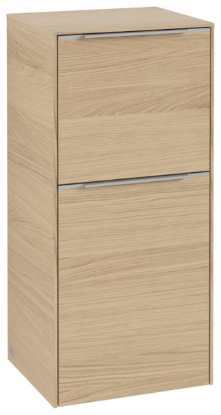 Villeroy & Boch Subway 3.0 Seitenschrank, 1 Auszug, 1 Tür, 400 x 860 x 346,5 mm, Nordic Oak / Nordic