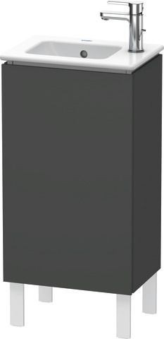 Duravit L-Cube Waschtischunterbau bodenstehend Graphit Matt 420x294x704 mm - LC6273L4949