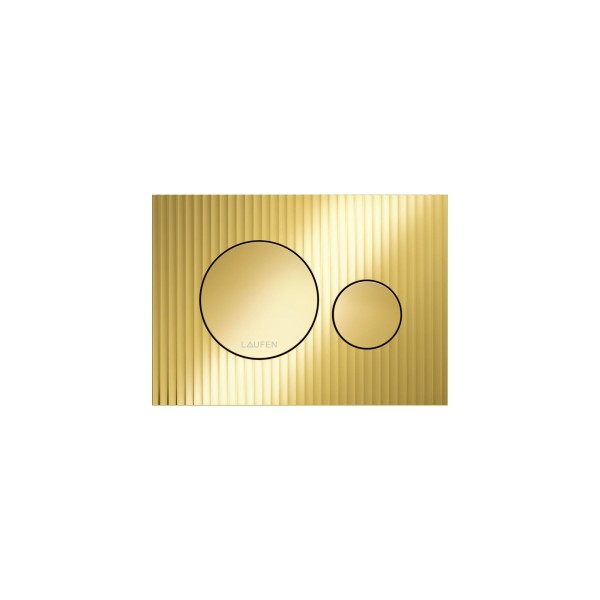 LAUFEN Betätigungsplatte MOONDANCE INEO 203x145x6 aus Kunsstoff, PVD Gold glänzend, H9001160010001