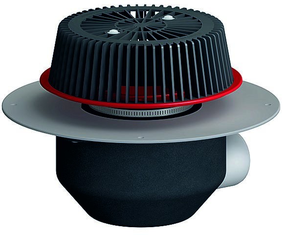 DALLMER Notablauf SuperDrain 64 PVC, DN 70, 671646