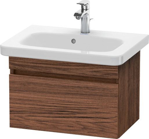 Duravit DuraStyle Waschtischunterbau wandhängend Nussbaum dunkel Matt 580x368x398 mm - DS637902121