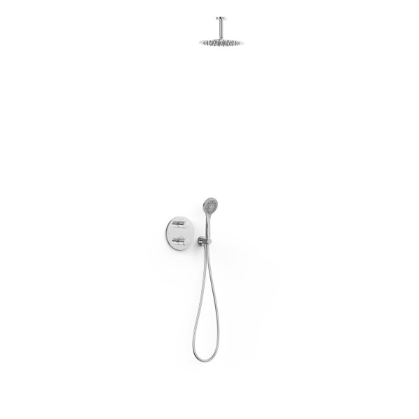 Tres 2 Wege Thermostatarmatur Set Therm box für die Dusche , 20435003