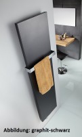 HSK Design-Heizkörper HSK Design-Heizkörper Atelier Line 608 x 1806 mm, Farbe: silber