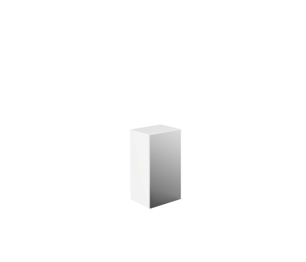 emco Halb-Hochschrank evo, mit Doppelspiegeltür, 750 mm, weiss/spiegel, 957950403