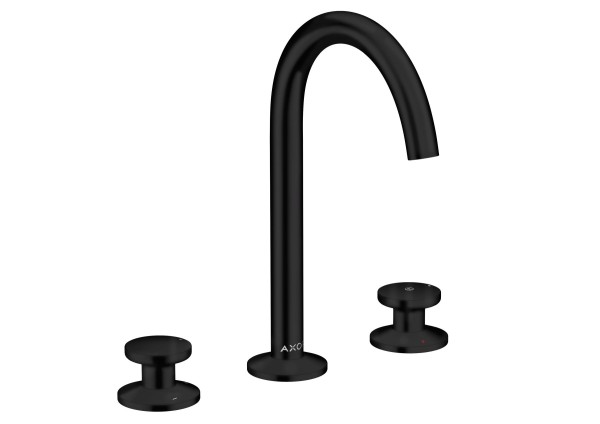 Hansgrohe 3-Loch Waschtischarmatur Select 170 Axor One m.Push-Open Ablaufgarnitur MSW, 48070670