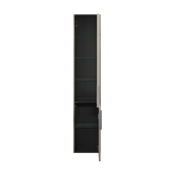 Burgbad Hochschrank Eqio 1760x350x320 Eiche Dekor Flanelle, HSBA035RF2632