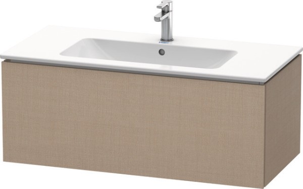 Duravit L-Cube Waschtischunterbau wandhängend Leinen Matt 1020x481x400 mm - LC6142075750A00