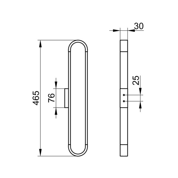 Keuco Handtuchhalter Edition 300 30070,
