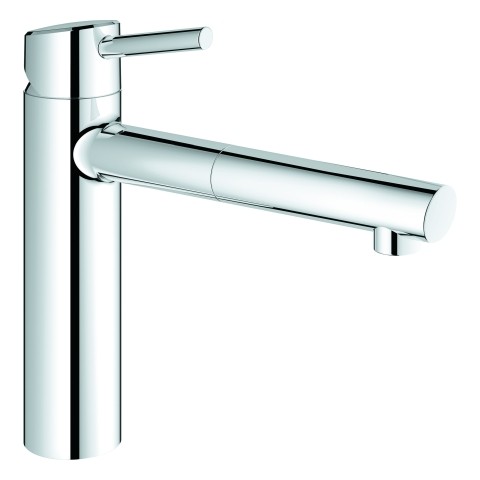 GROHE EH-SPT-Batterie Concetto 31129 ausziehbarer Mousseur chrom