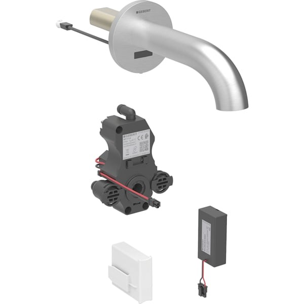 Geberit Piave Waschtisch-Armatur, Wandmontage, Batterie