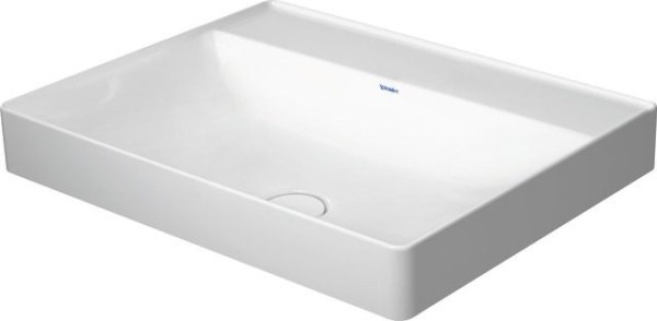 Duravit DuraSquare Aufsatzbecken Weiß Hochglanz, 600 mm - 23546000701