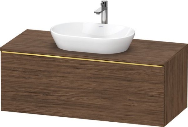 Duravit D-Neo Konsolenwaschtischunterbau wandhängend Nussbaum dunkel Matt 1200x550x459 mm - DE494903