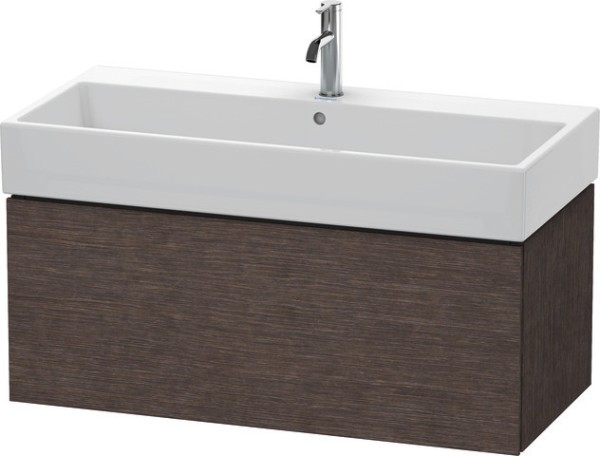 Duravit L-Cube Waschtischunterbau wandhängend Eiche dunkel gebürstet Matt 984x459x394 mm - LC6178072