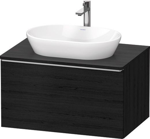 Duravit D-Neo Konsolenwaschtischunterbau wandhängend Eiche Schwarz Matt 800x550x459 mm - DE494707016