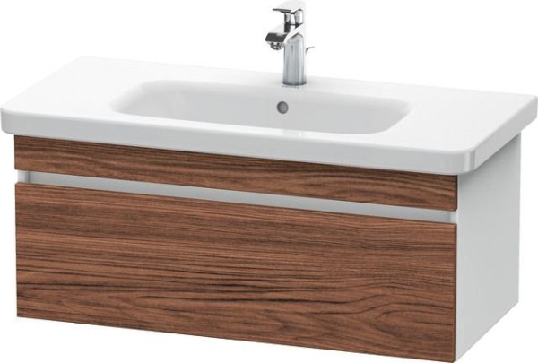 Duravit DuraStyle Waschtischunterbau wandhängend Nussbaum dunkel & Weiß Matt 930x448x398 mm - DS6382