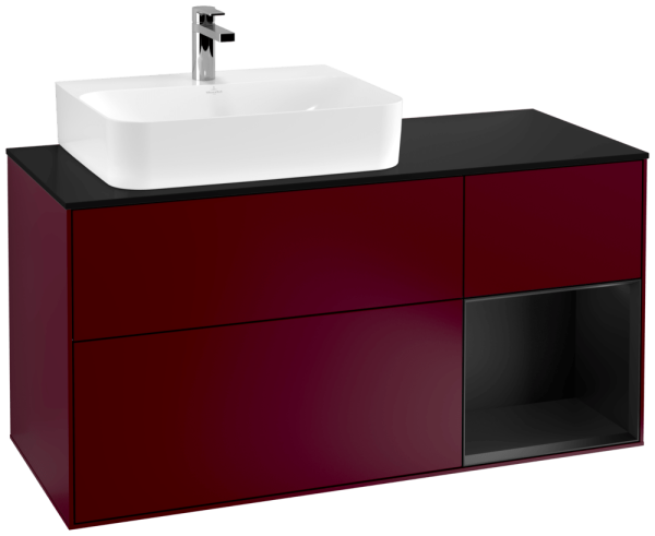 Villeroy & Boch Waschtischunterschrank Finion F15 1200x603x501mm WT links , F152PDHB