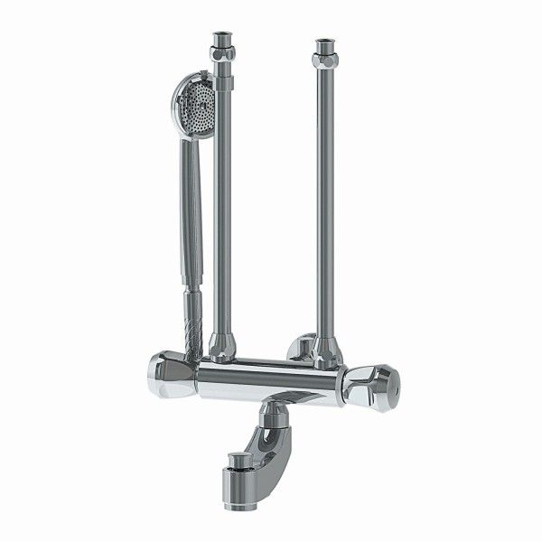 KWC Wandbatterie Wanne Niederdruck, 1/2 Wanneneinlauf automatische Umschaltung,,112.81 Z 291
