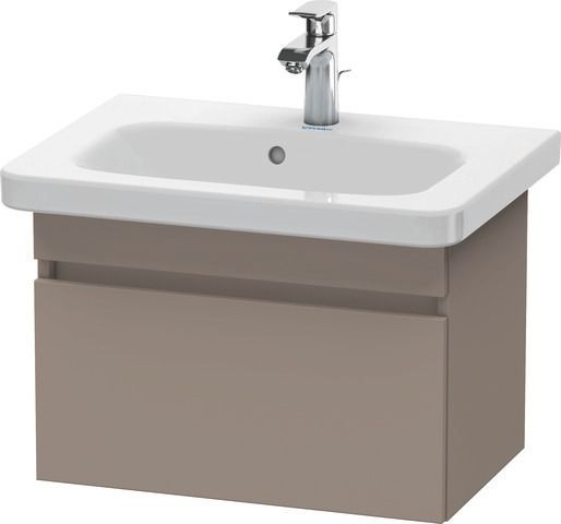 Duravit DuraStyle Waschtischunterbau wandhängend Basalt Matt 580x368x398 mm - DS637904343