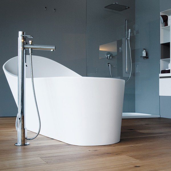 LAUFEN Badewanne Palomba Collection, 1800x900/750x540/890, freistehend,weiß, 24580.2, 2458020000001