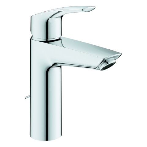 GROHE Waschtischarmatur Eurosmart M-Size versenkbare Kette chrom, 23323003