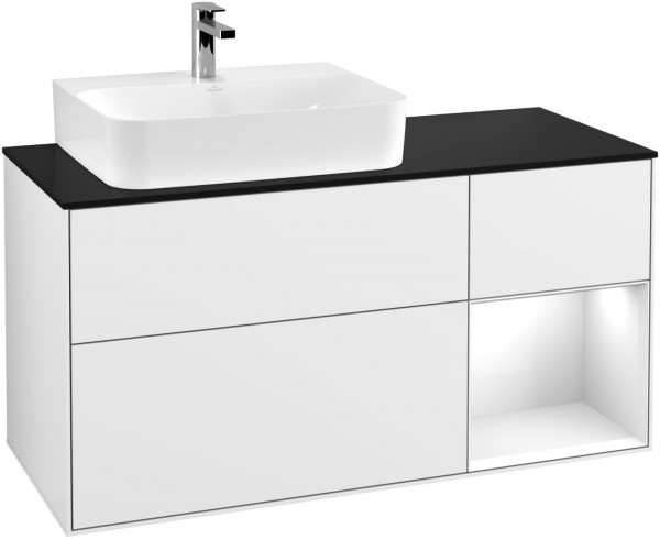 Villeroy & Boch Waschtischunterschrank Finion F15 1200x603x501mm WT links , F152GFGF